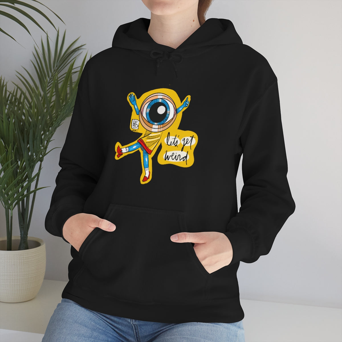 Let's et Wierd - Lebo Unisex Hooded Sweatshirt